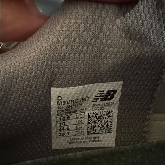 New Balance Vision Racer x Jaden Smith Gray Sneakers | Men’s Size 10.5 - Picture 8 of 11